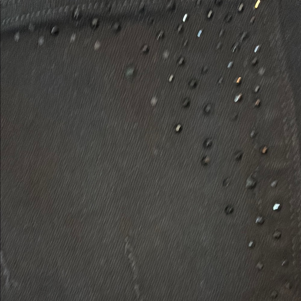 Judy Blue Size 20W Black Women's Jeans With Black Rhinestones - Picture 5 of 8